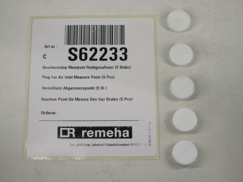 Remeha-Stopfen-f-Lufteinlass-Messpunkt5x-S62233 gallery number 1